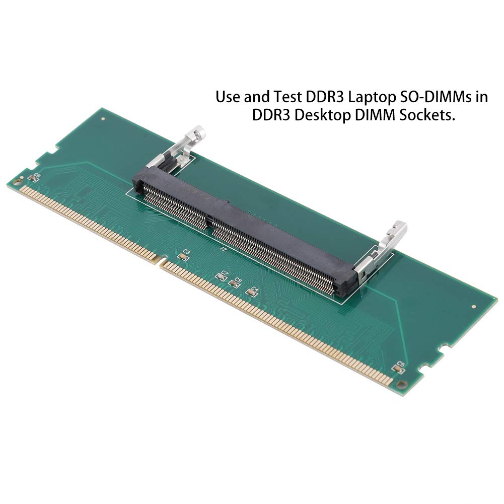 Amazon.com: Laptop SODIMM to Desktop DIMM Adapter Card, Notebook